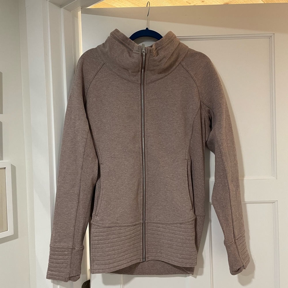 lululemon athletica Brown/Light Pink Hoodie